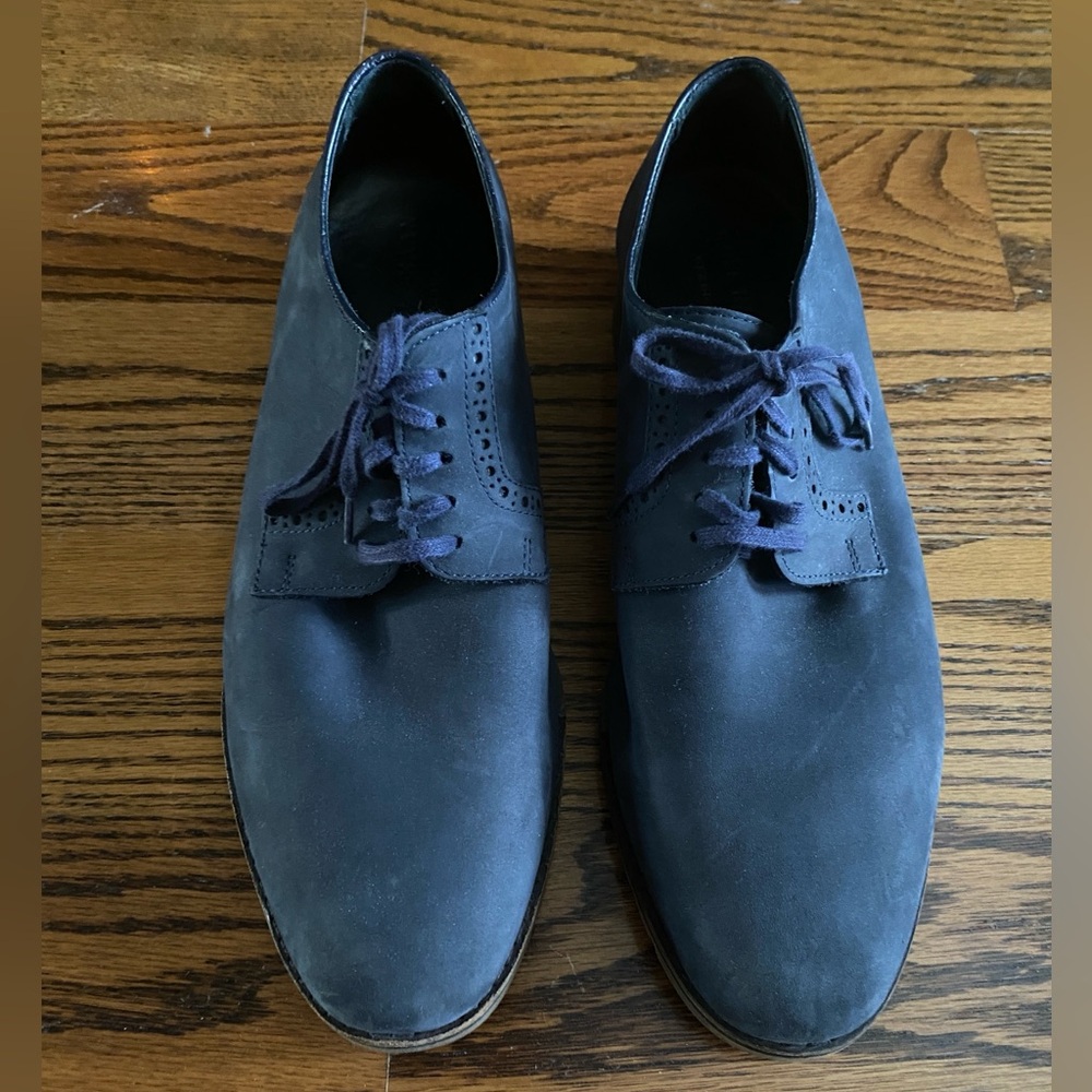Cole Haan Blue Suede Shoes, Men’s Size 10.5